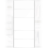 Quality Solid White Wardrobe Door 950x2200mm For Home DIY