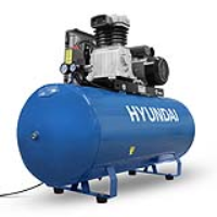 Hyundai 200 Litre Air Compressor, "Pro Series", Electric, 3hp - HY3200S