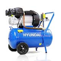Hyundai 50 Litre Air Compressor, Direct Drive V-Twin - 14CFM, 3HP, 50l - HY3050V