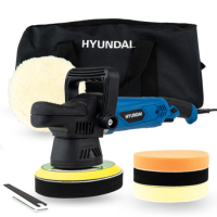 Hyundai 900W 150mm Electric Dual Action Car Polisher Kit 