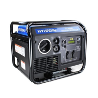 Hyundai HY3500Ei 3.3Kw Single Phase Electric Start Inverter Generator