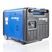 Hyundai HY4500SEI 230V Petrol Driven 4000W 4.0kW 5kVA Portable Silenced Generator