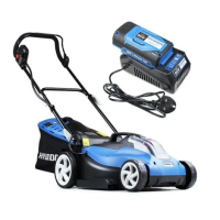Hyundai HYM60LI380 60V Lithium Ion Cordless Battery Powered Lawn Mower With Battery & Charger