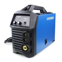 Hyundai HYMIG-200I 200Amp MIG/MMA(ARC) Inverter Welder, 230V Single Phase