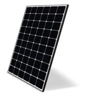 LG Solar 365Wp Cello NeON R mono, black frame white backsheet