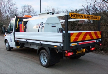 Two-Wheel Drive Bowser Hire in West Sussex