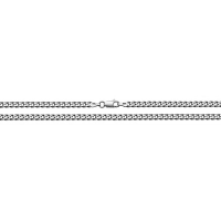  925 Solid Sterling Silver Men's 4mm Unisex Curb Chain