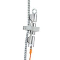 Wire rope force transducer