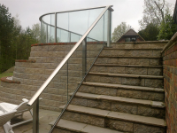 Suppliers Of Glass Stair Railings In Surrey