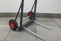 Compact Baler Trolley For Garage Forecourts