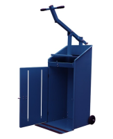 RWM 25 Polypack Waste Baler For Distribution Depots With Restricted Ceiling Height