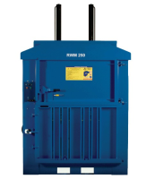 RWM 250 Mid Range Waste Baler For Distribution Depots With Restricted Ceiling Height