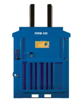 RWM 450 Heavy Duty Waste Balers For Small Banks