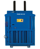 RWM 550 Heavy Duty Waste Balers For Space Constrained Factories
