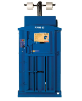 RWM 60 Compact Waste Baler For High Volume Manufacturers