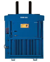 RWM 600 Mill Size Waste Balers For Farming