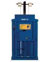 RWM 75 Compact Waste Baler For Industrial Manufacturers