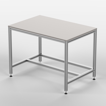 Modular Industrial Workbench For The Automotive Industry