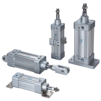 MCQI2 Series Standard Profile Type VDMA Pneumatic Cylinder For The Automotive Industry
