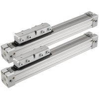 PL-00 Series Standard Unguided Rodless Pneumatic Cylinder