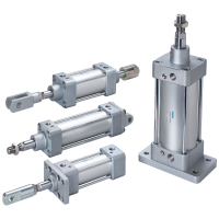 MCQV2 Series Tie Rod Type VDMA Pneumatic Cylinder For The Pharmaceuticals Industry