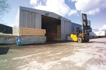 Provider of Temporary Buildings For Industrial Use