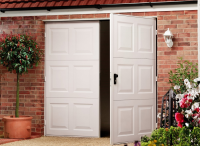 Installers Of Side Hinged Garage Doors For Property Developers In London