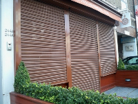 Solar Powered Shutter Installation