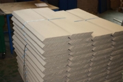 V flat cardboard profile manufacturing equipment