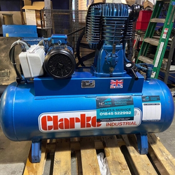 Used Clarke SE46C270 Industrial Air Compressor On Hire