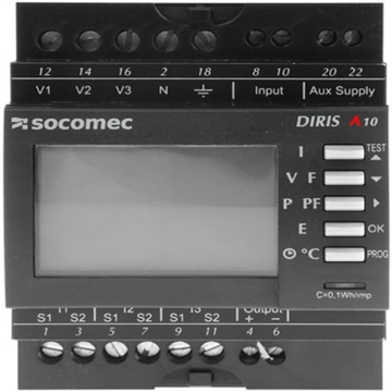 Socomec DIRIS A10/A11 Multi-function Electricity Meter (4825-0010/4825-0011)
