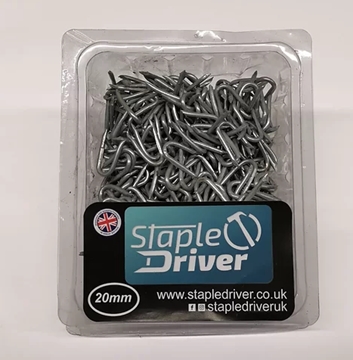 UK Suppliers Of Electro Galvanised 20mm Wire Staples For Staple Driver In Gloucestershire