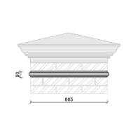 SC30BS Bullnose String Course