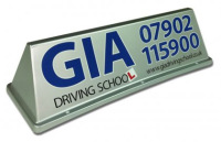 Custom Made Quality Magnetic Top Box Roof Signs For Driving Schools In Cheltenham
