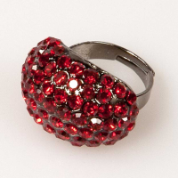 Oval Shaped Ring Ruby