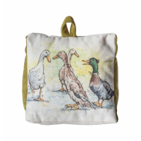 Watercolour Doorstop Olive