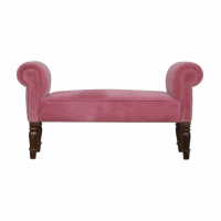 Bench In Pink Velvet