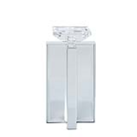 Value Small X Shape Mirror Pillar Tealight Holder