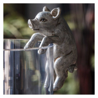 Piglet Pot Hanger Grey (2pk)