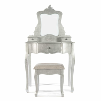 The Alchemist New Silver Gilt Leaf Dressing Table Set