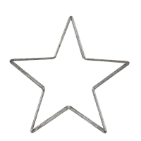 3D Star Silver