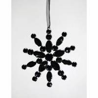 Decorative Accessories Snow Black Acrylic