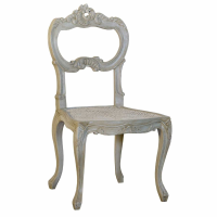 Isabella Grey Shabby Chic French Style Dining Chair