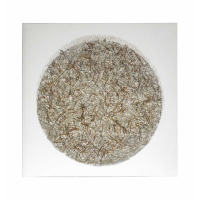 Modern Style Unique Textured Canvas Orb Style Round Canvas 80cm