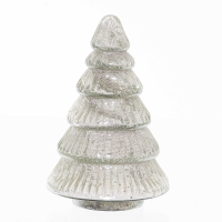 The Noel Collection Tiered Decorative Small Glass Tree
