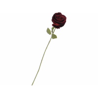 Faux Red Velvet Rose 67cm