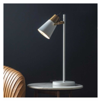 Table Lamp White and Gold