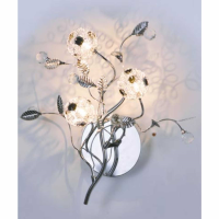 Spring Flowers Wall Lamp