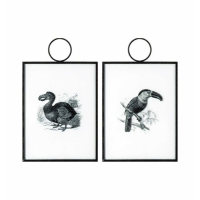 Birds Hanging Art Set of 2