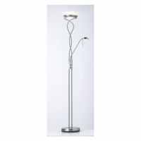 Floor Lamp Satin Chrome